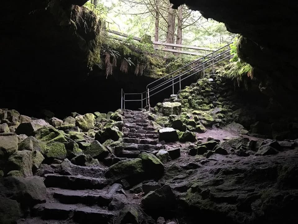 Initial Modern Ape Caves Exploration