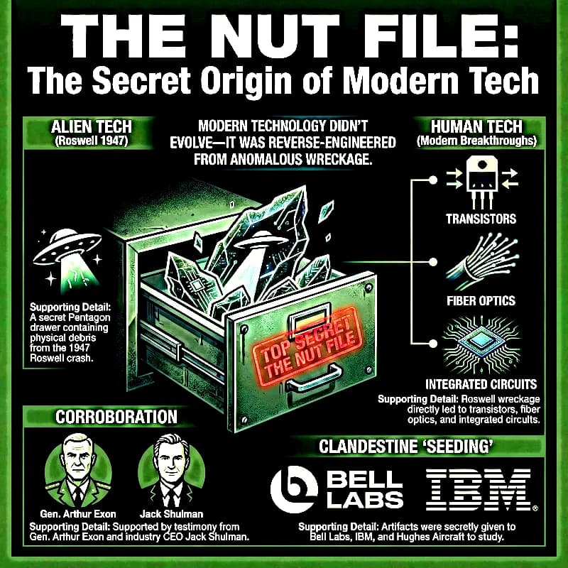 Lieutenant Colonel Philip Corso - The "Nut File" image