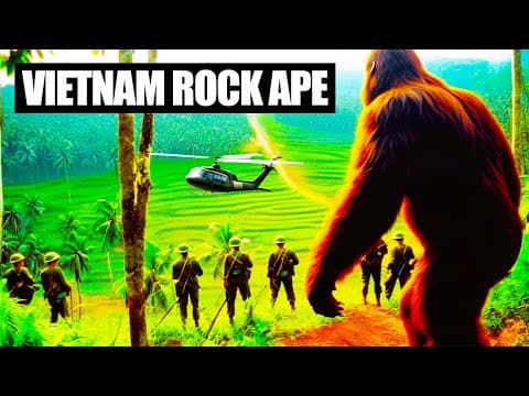 Bigfoot in Vietnam - Rock Ape