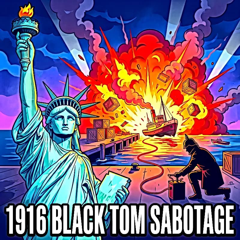 Black-Tom-Island-Explosion Gpt image