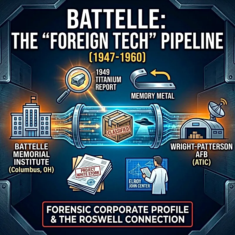 Forensic Corporate Profile - Battelle Memorial Institute And The "Foreign Technology" Pipeline (1947-1960) image